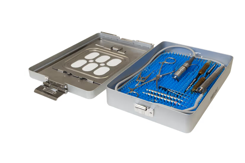 [DK]Sterilisationsbeholder, MELAstore Box Compact, inkl. låg og værktøj